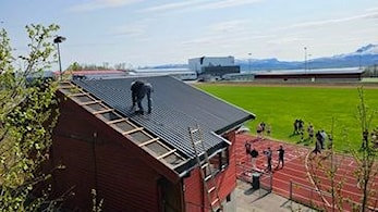 Exit målhuset i Mørkvedlia